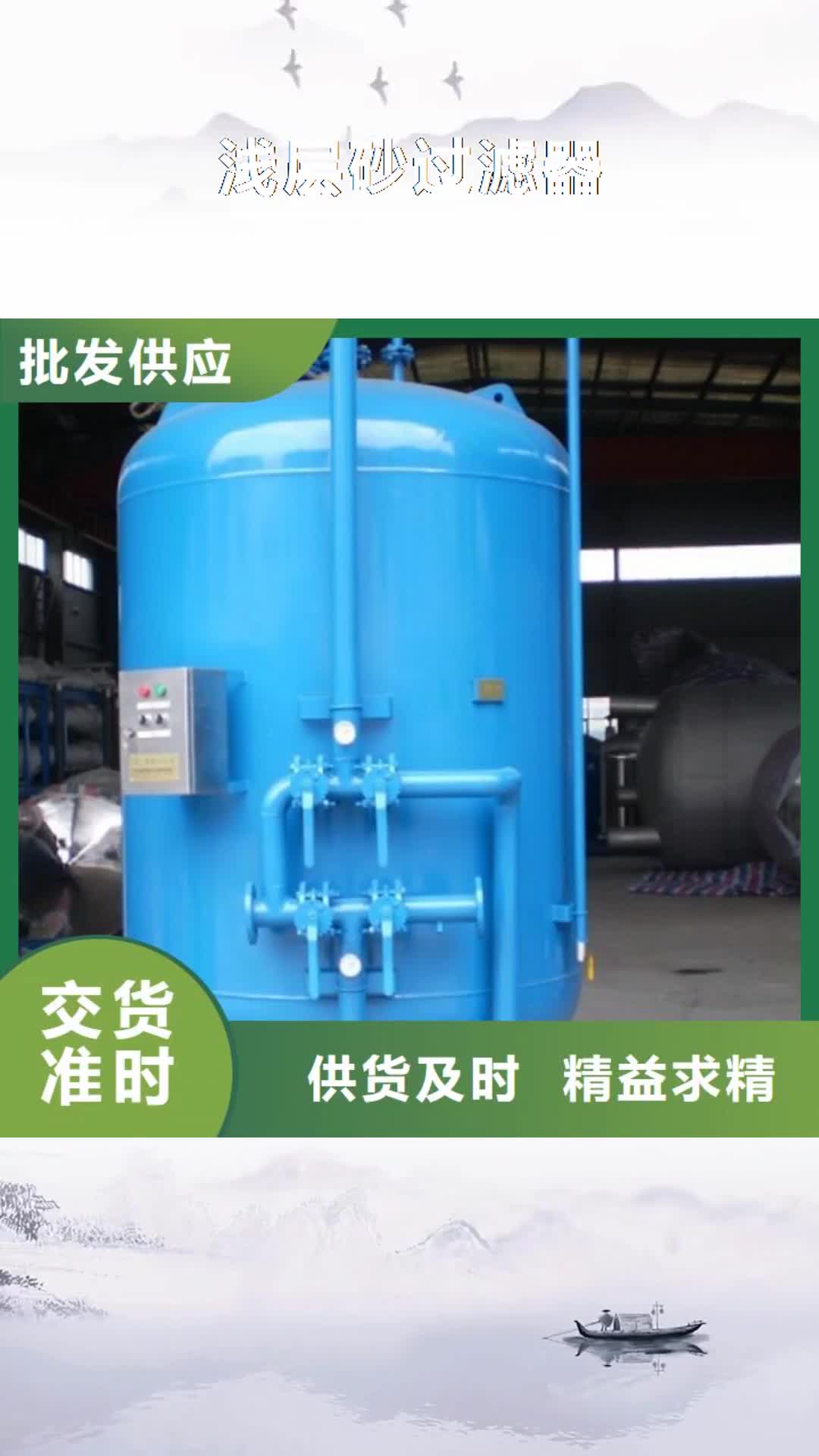 三明 浅层砂过滤器 【旁流水处理器】根据要求定制