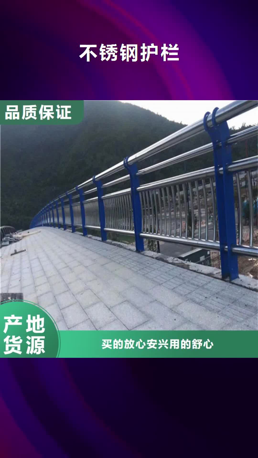 【常州 不锈钢护栏-天桥护栏保障】