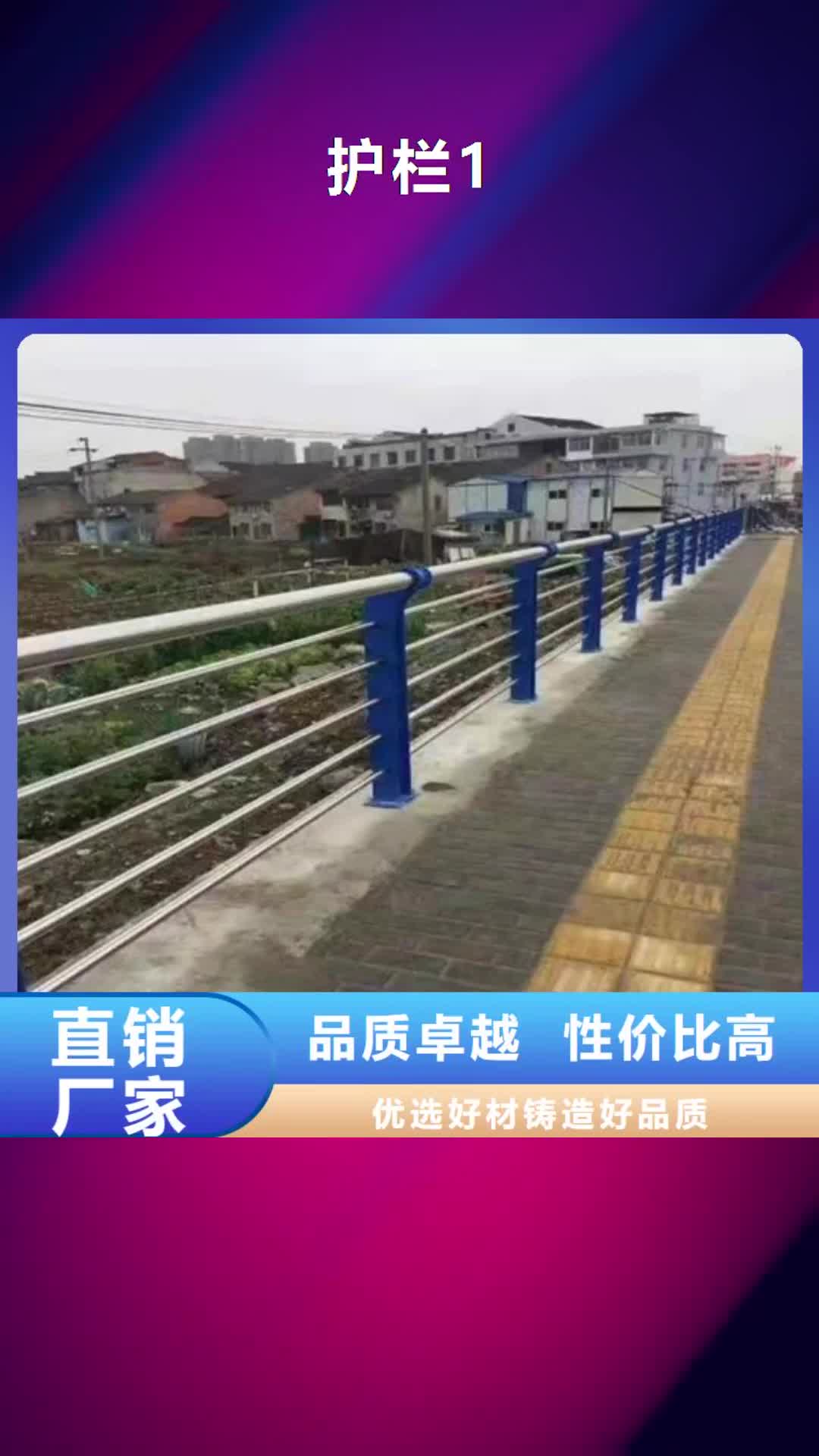 【白银 护栏1-桥梁防撞护栏实力工厂】