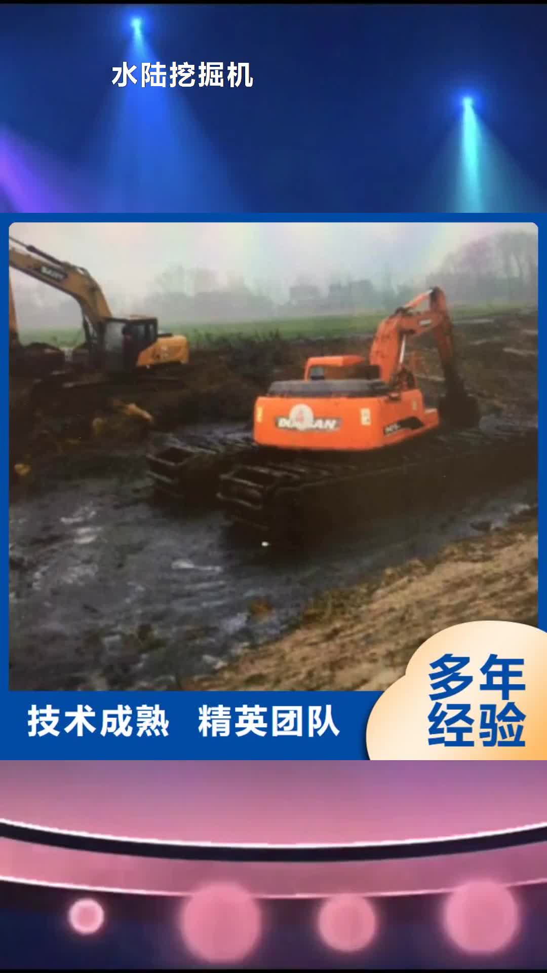 漳州 水陆挖掘机,【水上船挖掘机出租】团队