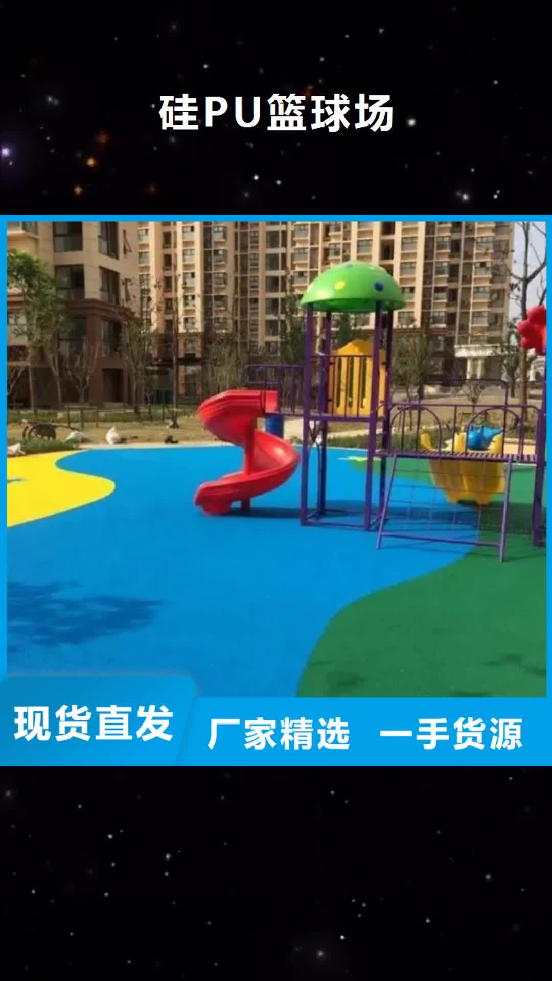 【咸阳 硅PU篮球场-塑胶跑道优良工艺】