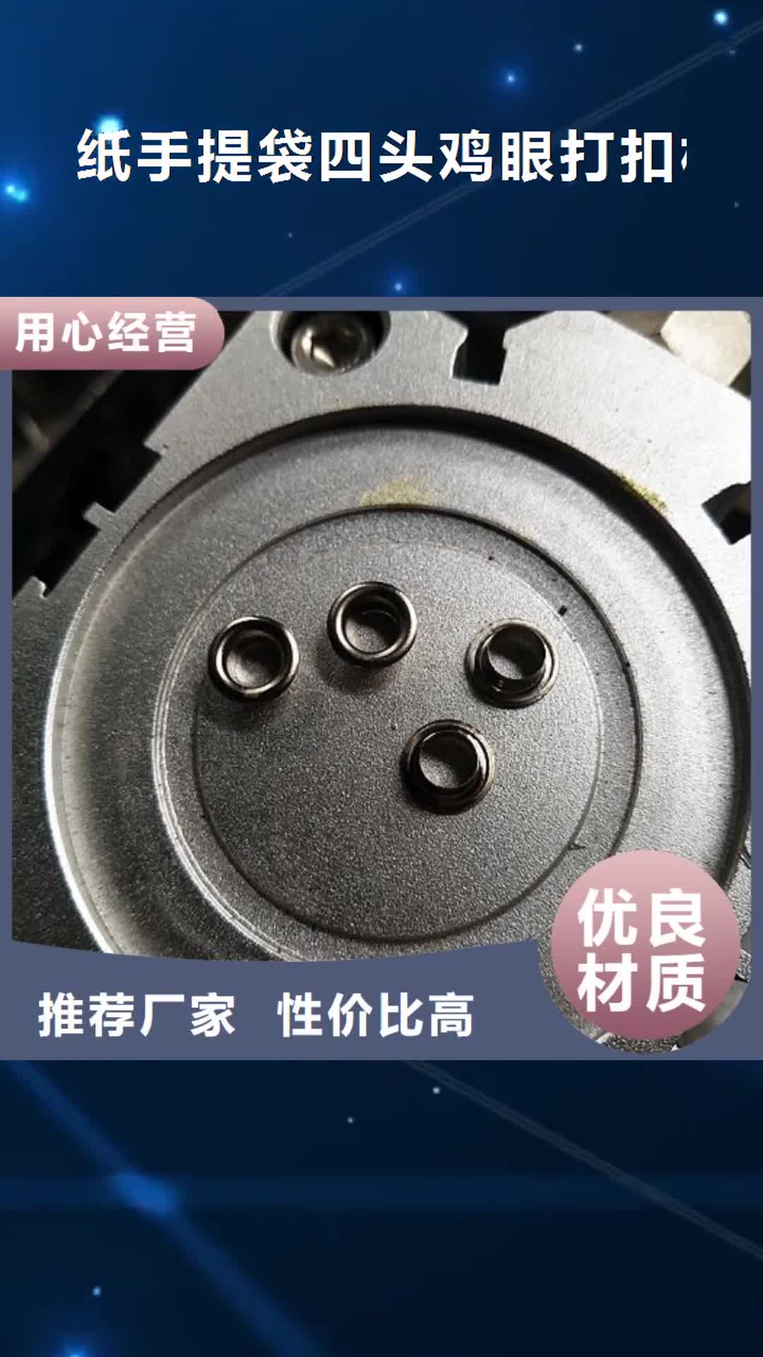 威海 纸手提袋四头鸡眼打扣机 【塑料包装机械加工】实拍品质保障